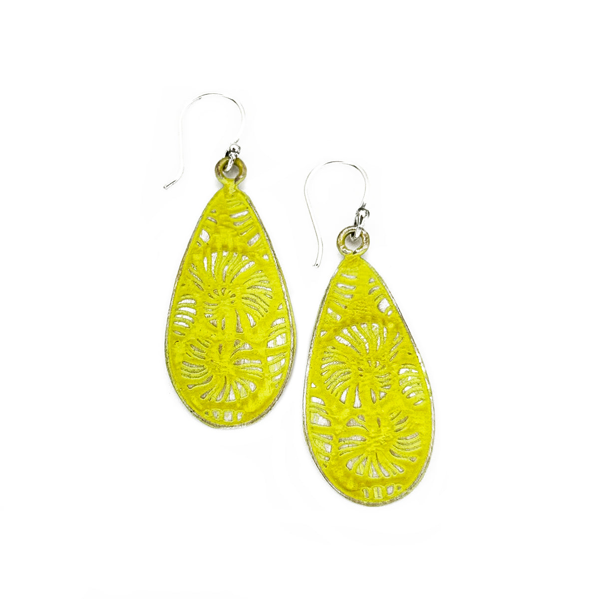 Coastal Silver Patina Earring Prepack with Display