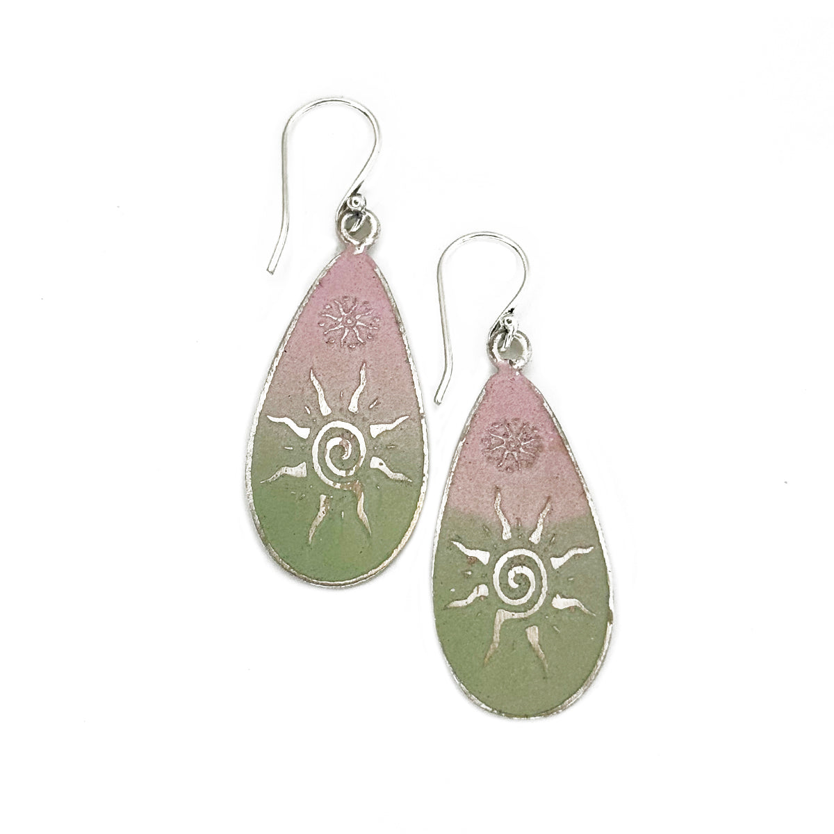 Coastal Silver Patina Jewelry Display Set - 24 Pieces