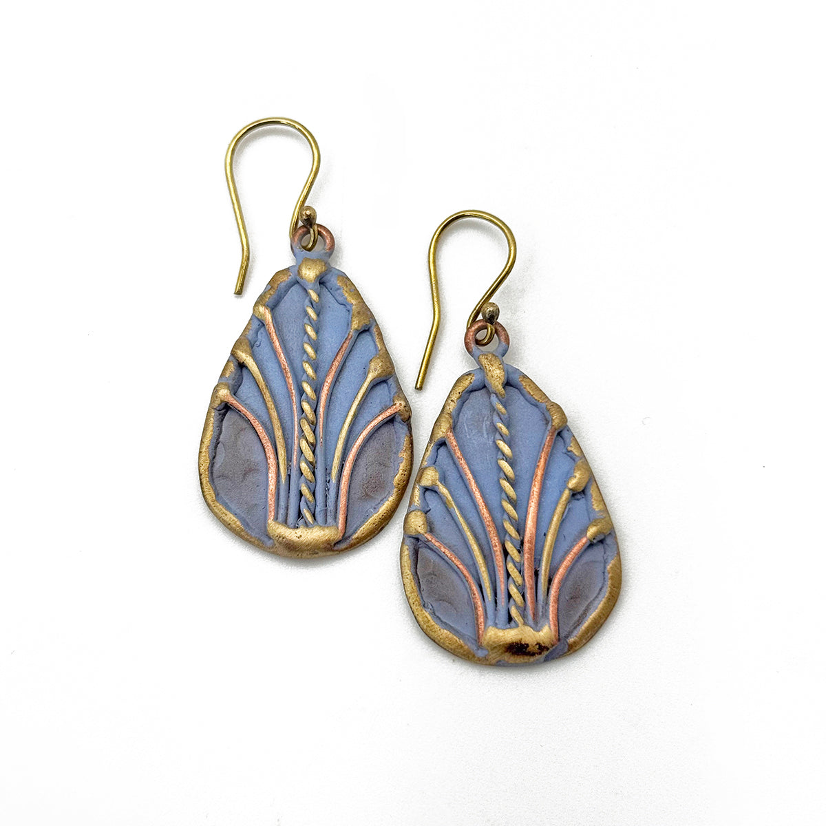 Handcrafted Patina Earring Prepack with Display