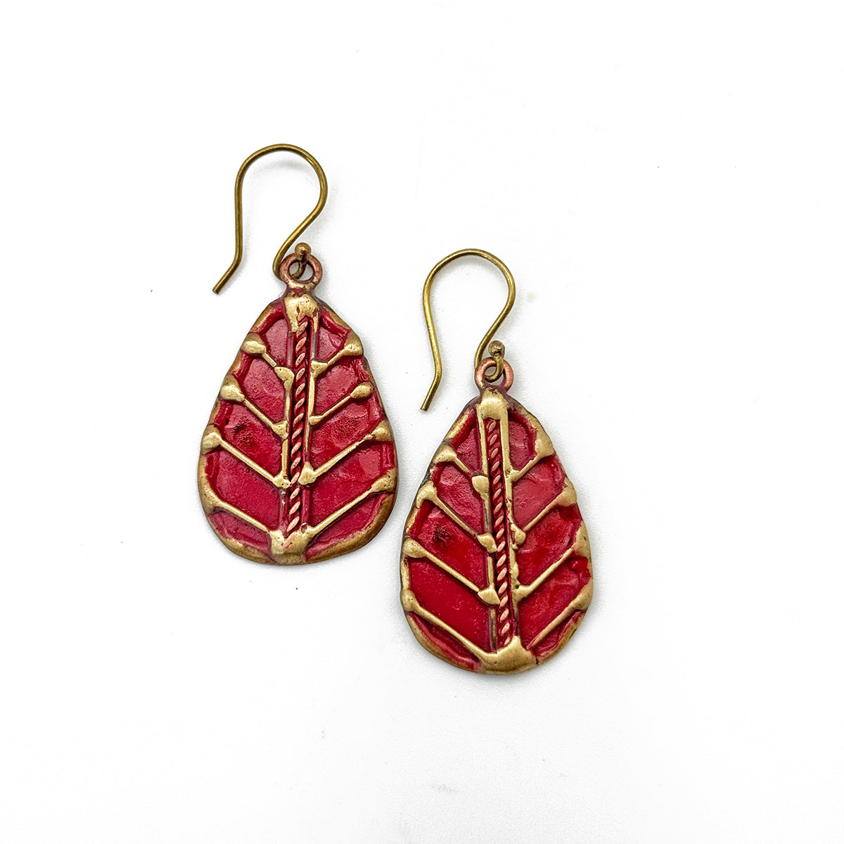 Handcrafted Patina Earring Prepack with Display