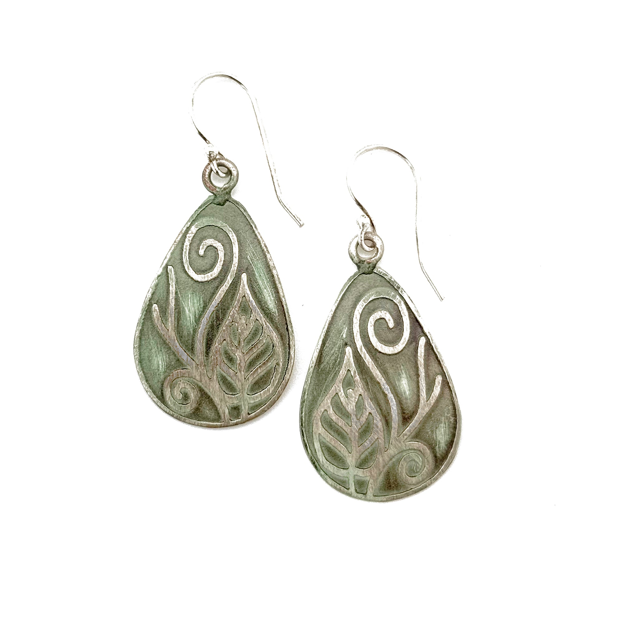 Silver Patina Jewelry Display Set - 24 Pieces