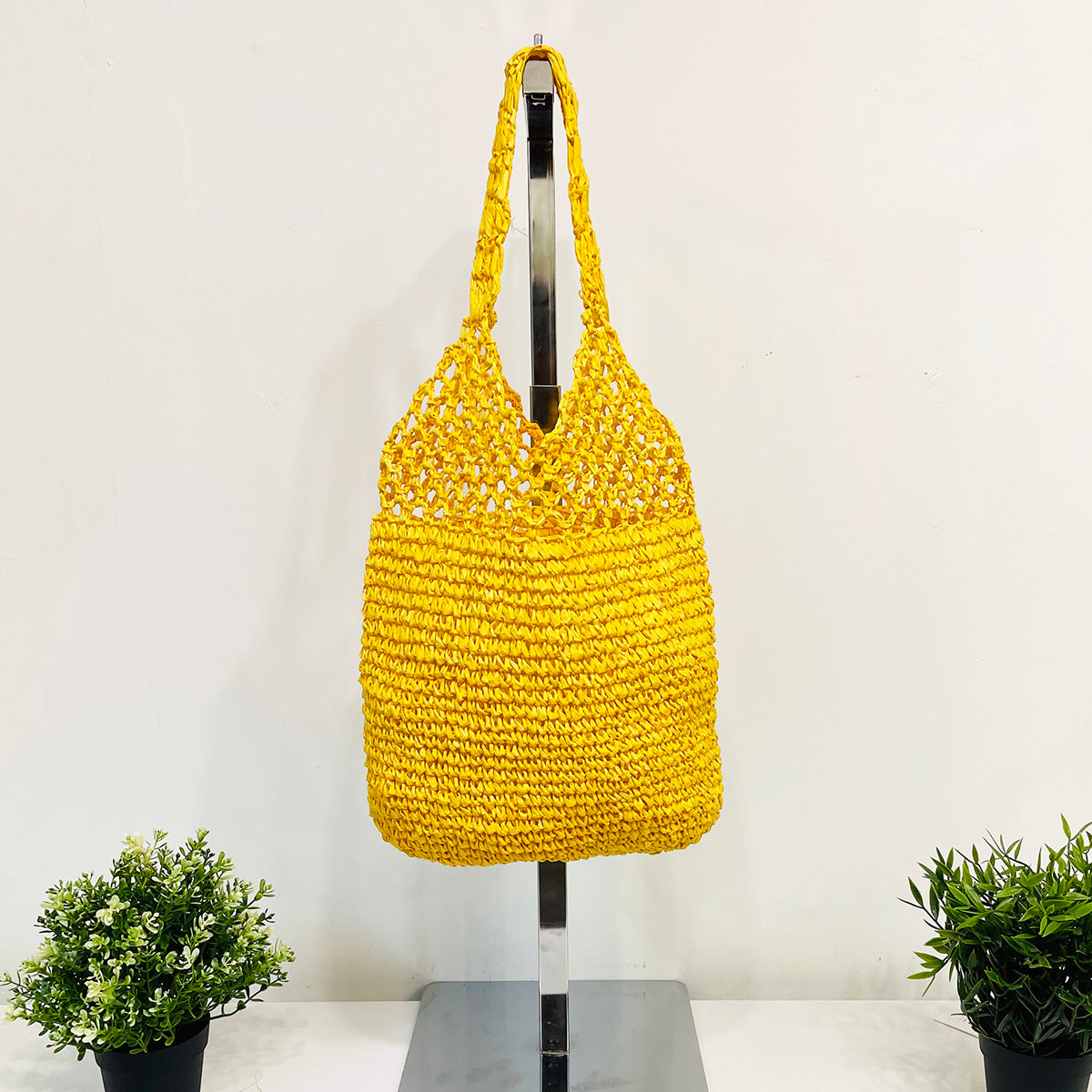 Mira Versatile Woven Raffia Tote Bag