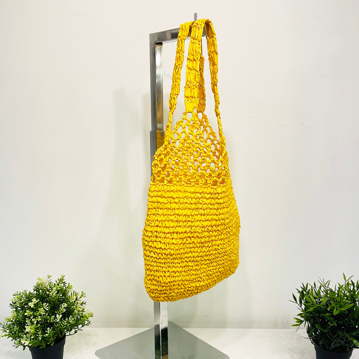 Mira Versatile Woven Raffia Tote Bag