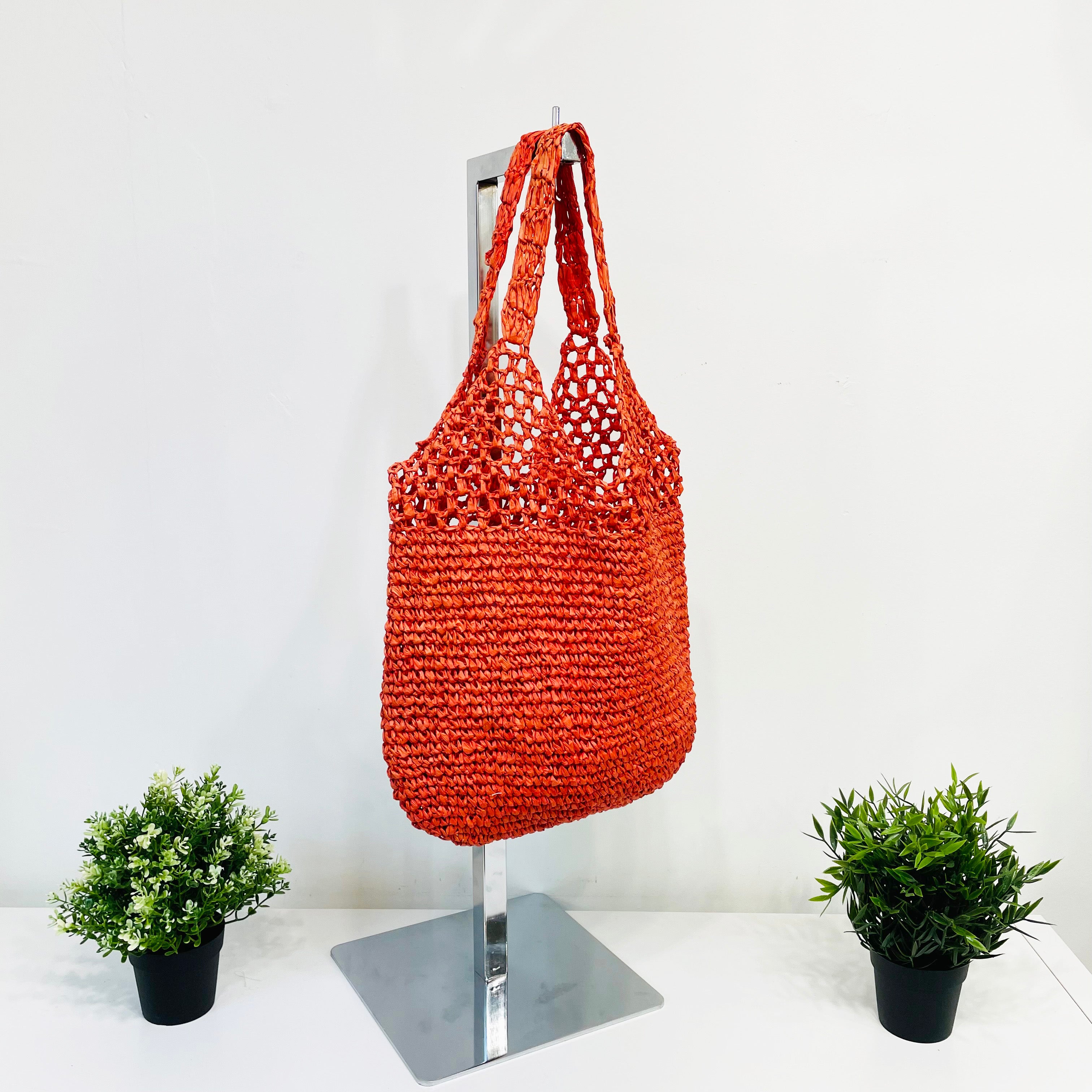 Mira Versatile Woven Raffia Tote Bag