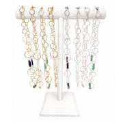 Akriti Gold/Silver Plated 8 Necklace Prepack with Display
