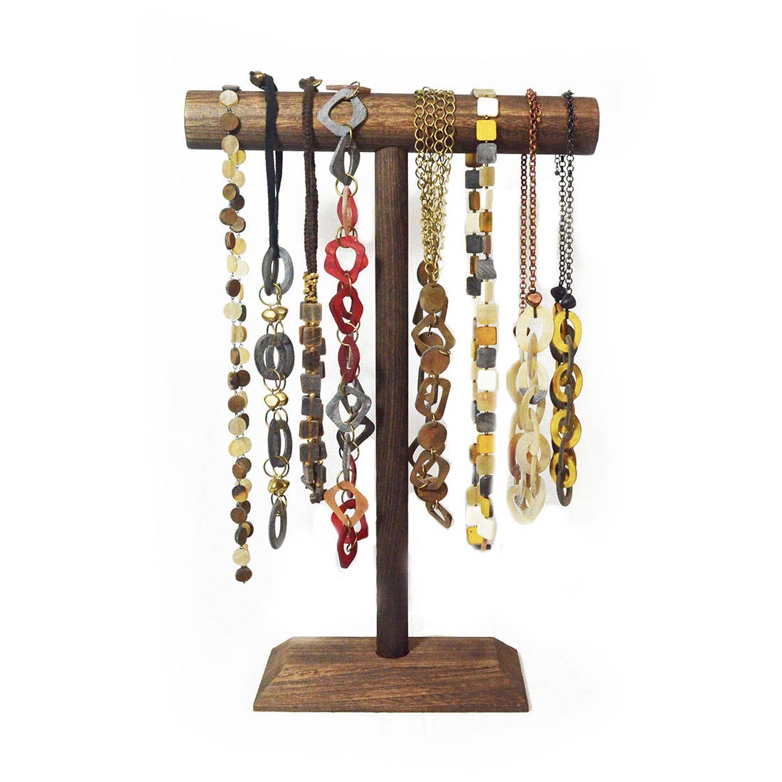 Tall T-Bar Wooden Display