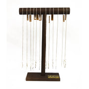 Silver Plated Necklace Prepack - 16 Necklaces and Display