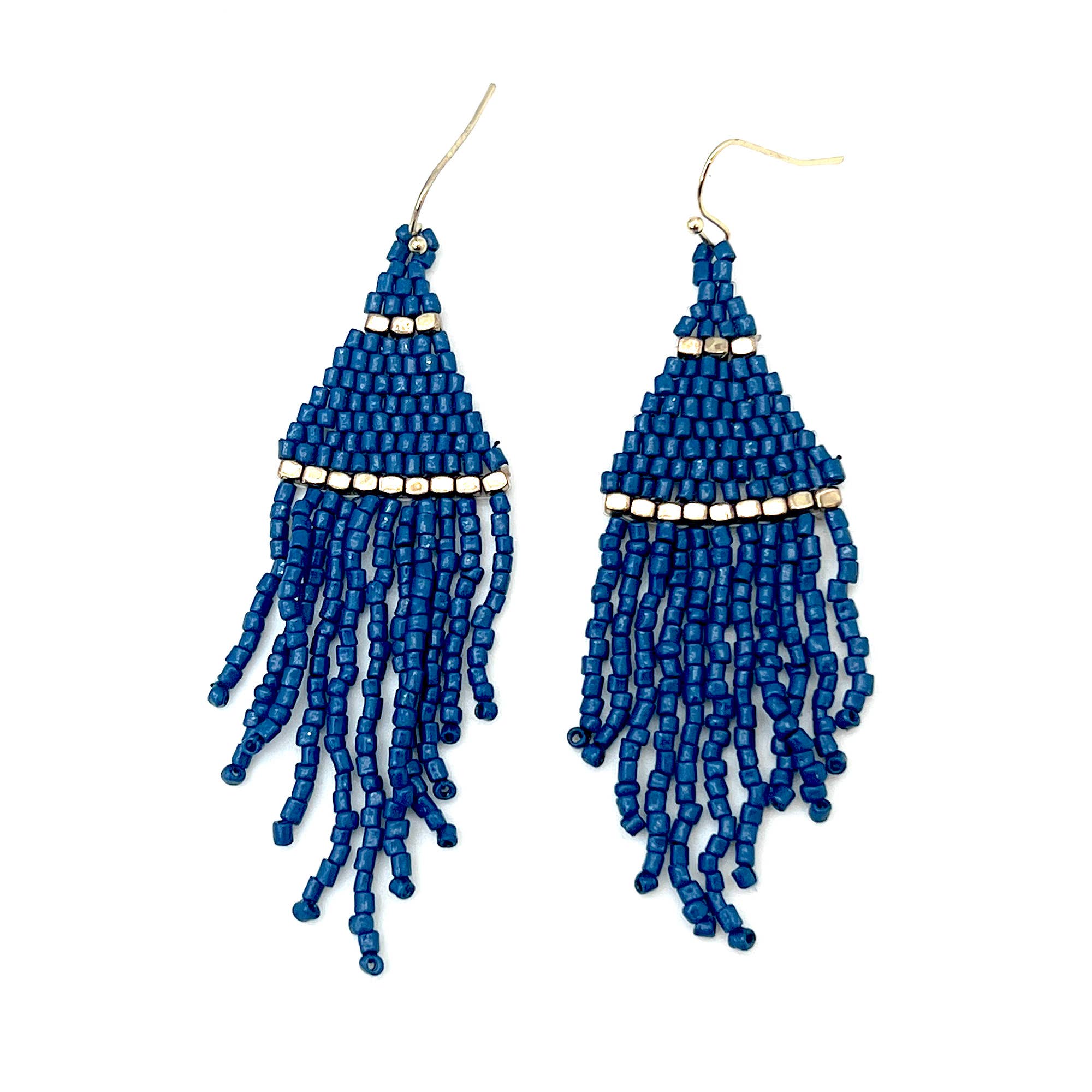 Seed Bead Earring Prepack - 6 Fringe Earrings & Display