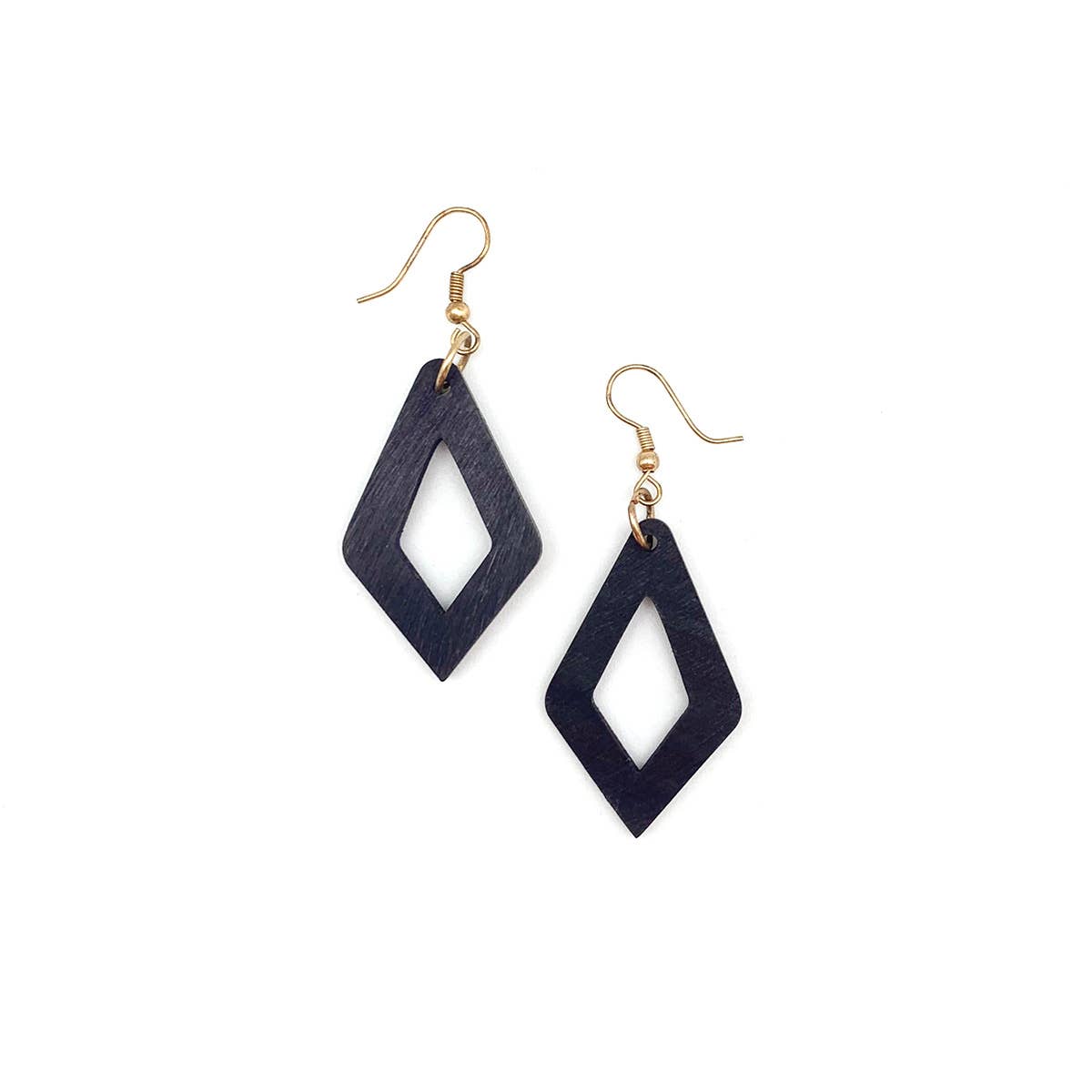 Omala Heliotrope Collection Earrings - Open Small Diamond