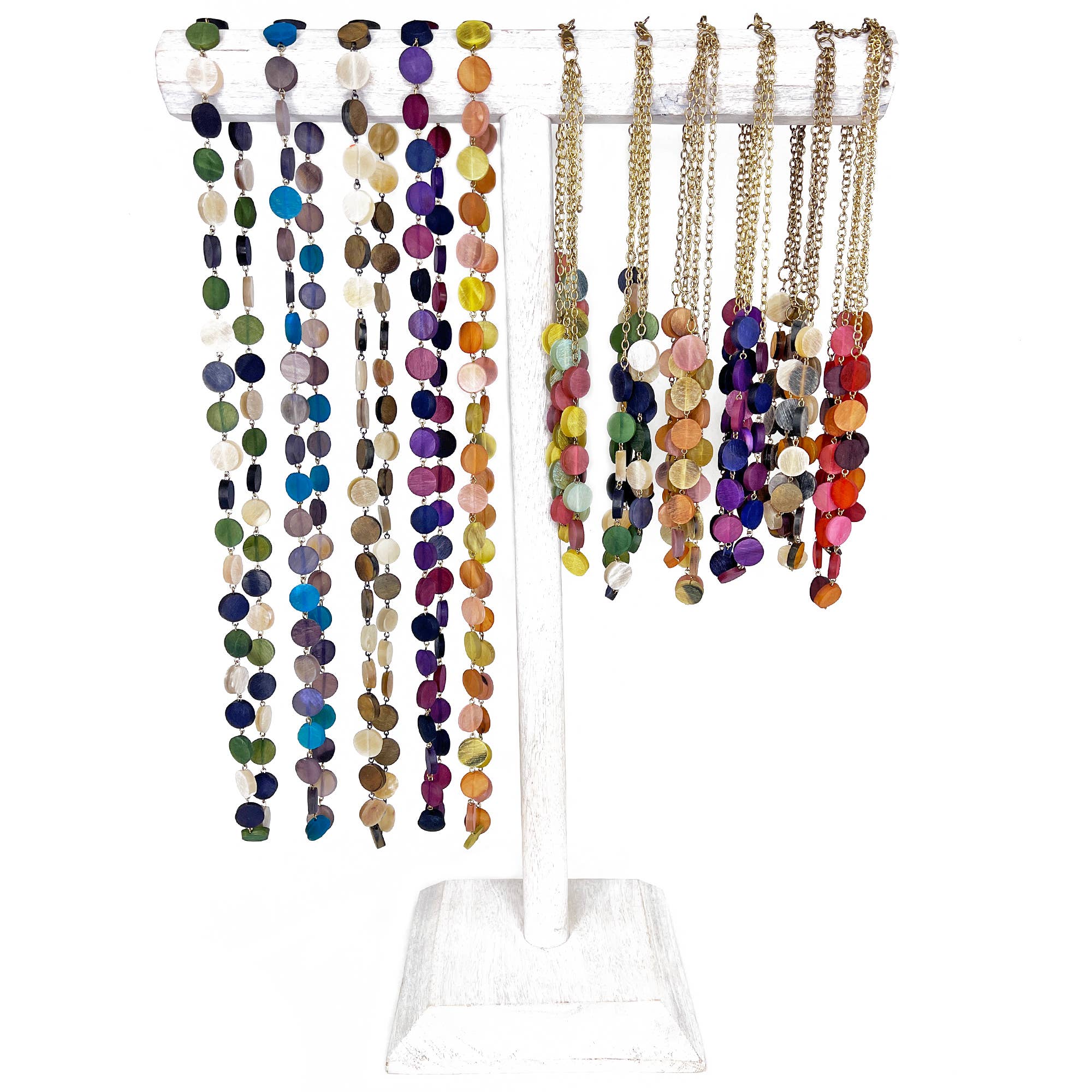 Omala Long and Short Necklace Pre-Pack with Display