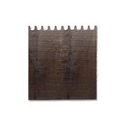 Wooden Necklace Display - Wide Multi Necklace Brown 12"