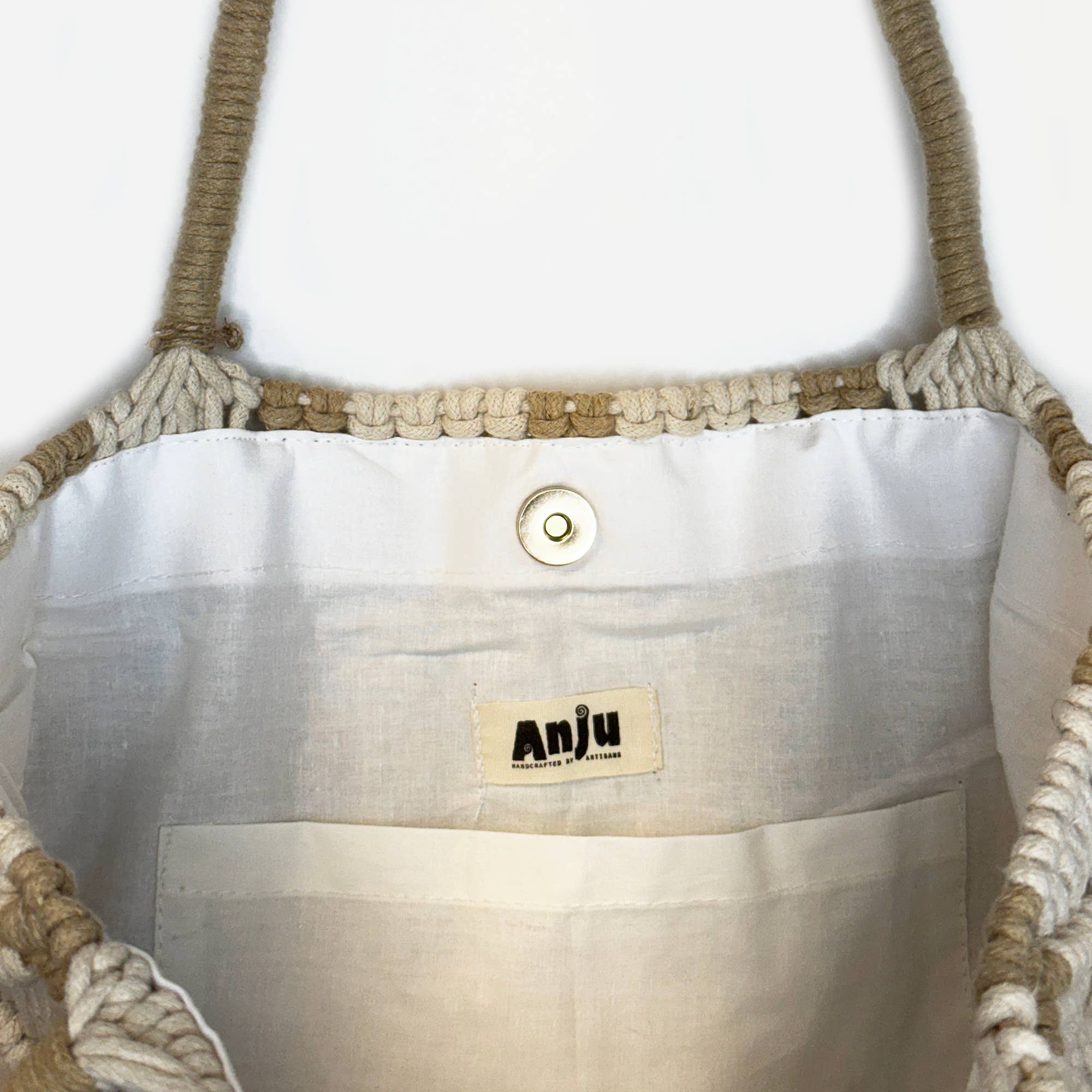 Elisa Macramé Tote