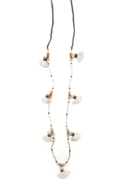 Sachi Seed Beads Long Necklace