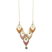 Sachi Desert Arches Collection Necklace - Multicolor V Shape
