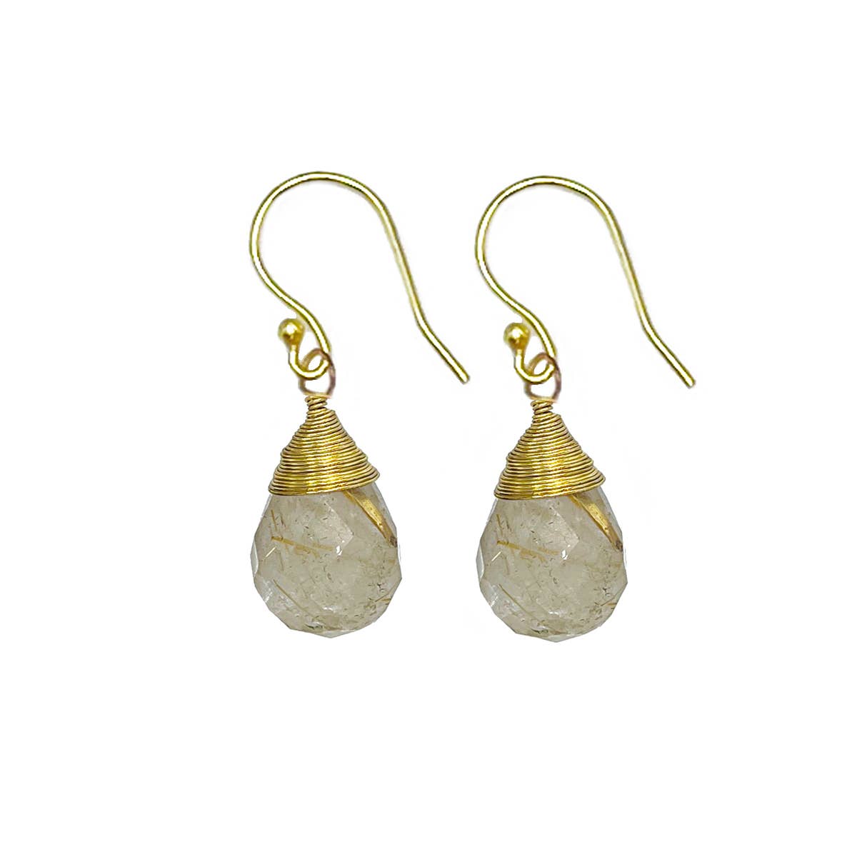 32 Tear-Drop Semi-Precious Stone Earrings Prepack & display