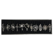 Silver Plated Prepack - 12 Bangles (no Display)