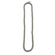 Sachi Chromatic Hues Rope Necklace  - Grey