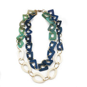 Omala Azure Coast Collection - Dual Layer Bib Necklace