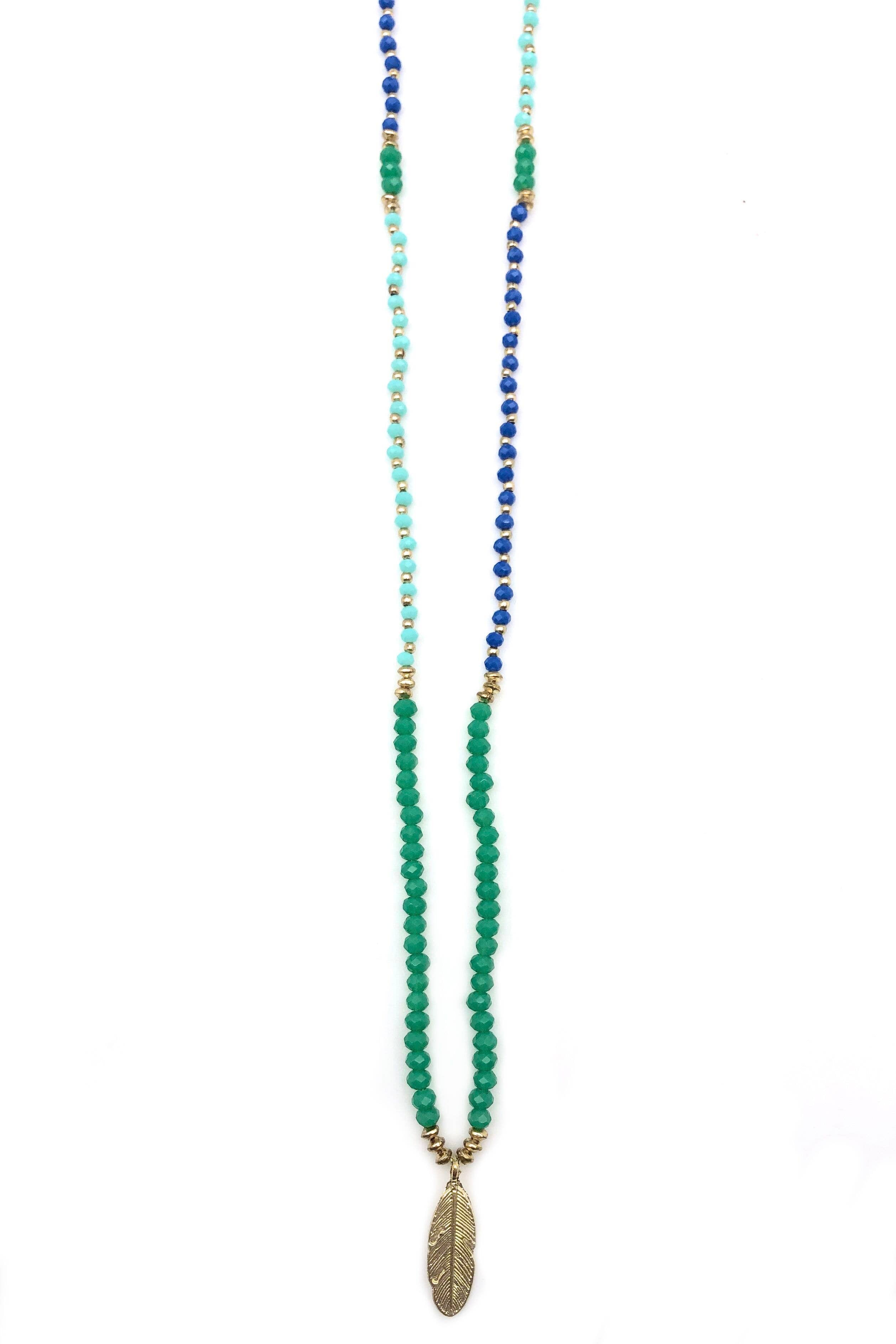 Sachi Charm Long Necklace