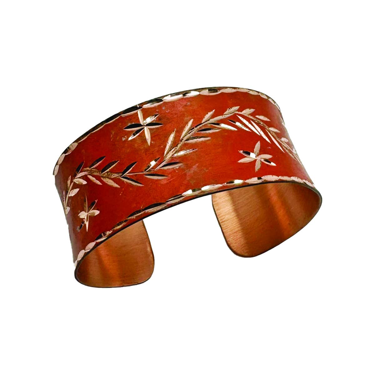 Patina Ginger Blossom Cuff