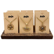 Tanvi Collection Necklace Prepack - 12 Gold and Display