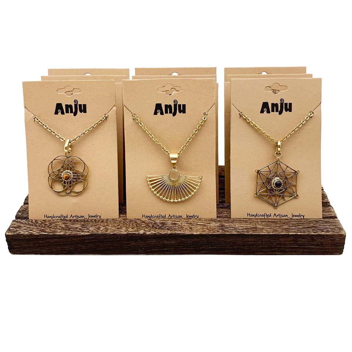 Tanvi Collection Necklace Prepack - 12 Gold (no Display)