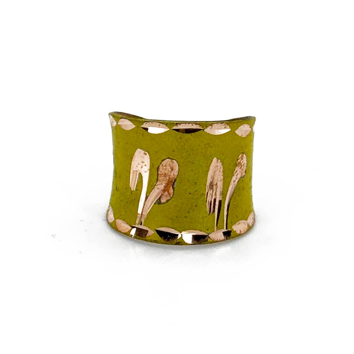 Patina Sunny Swirl Ring