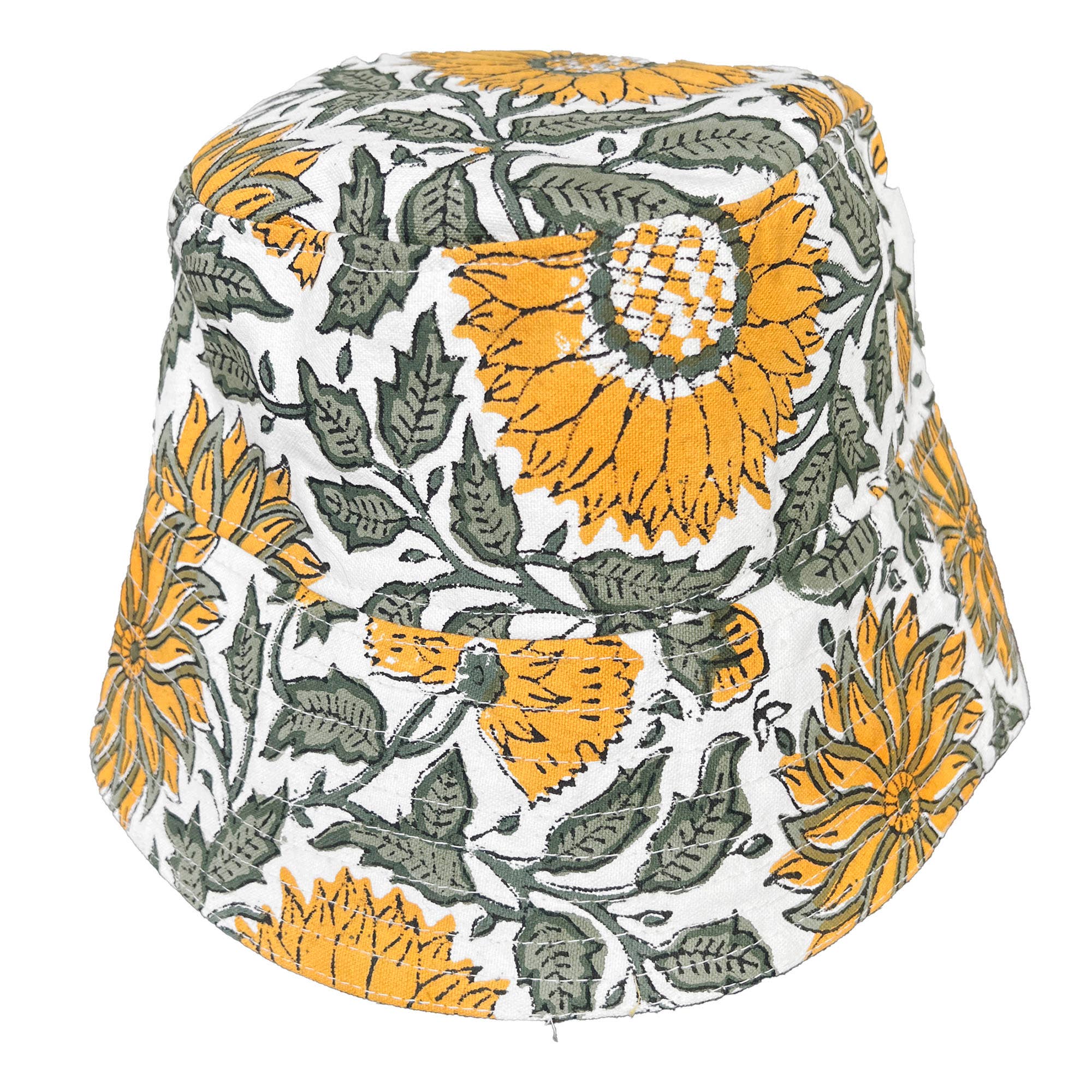 Radiant Sunflower Reversible Bucket Hat