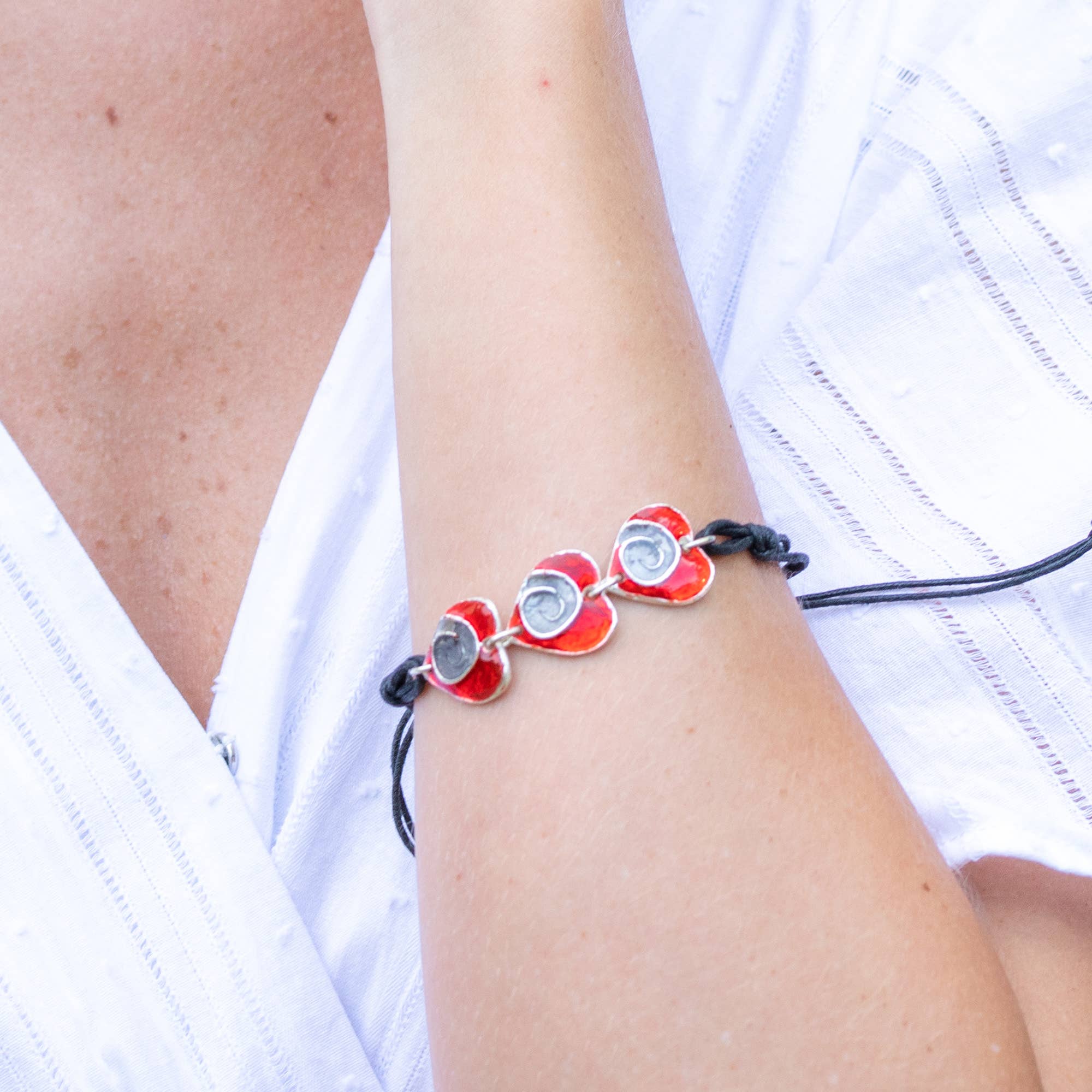 Color Enamel Bracelet Prepack - 24 Bracelets (no display)