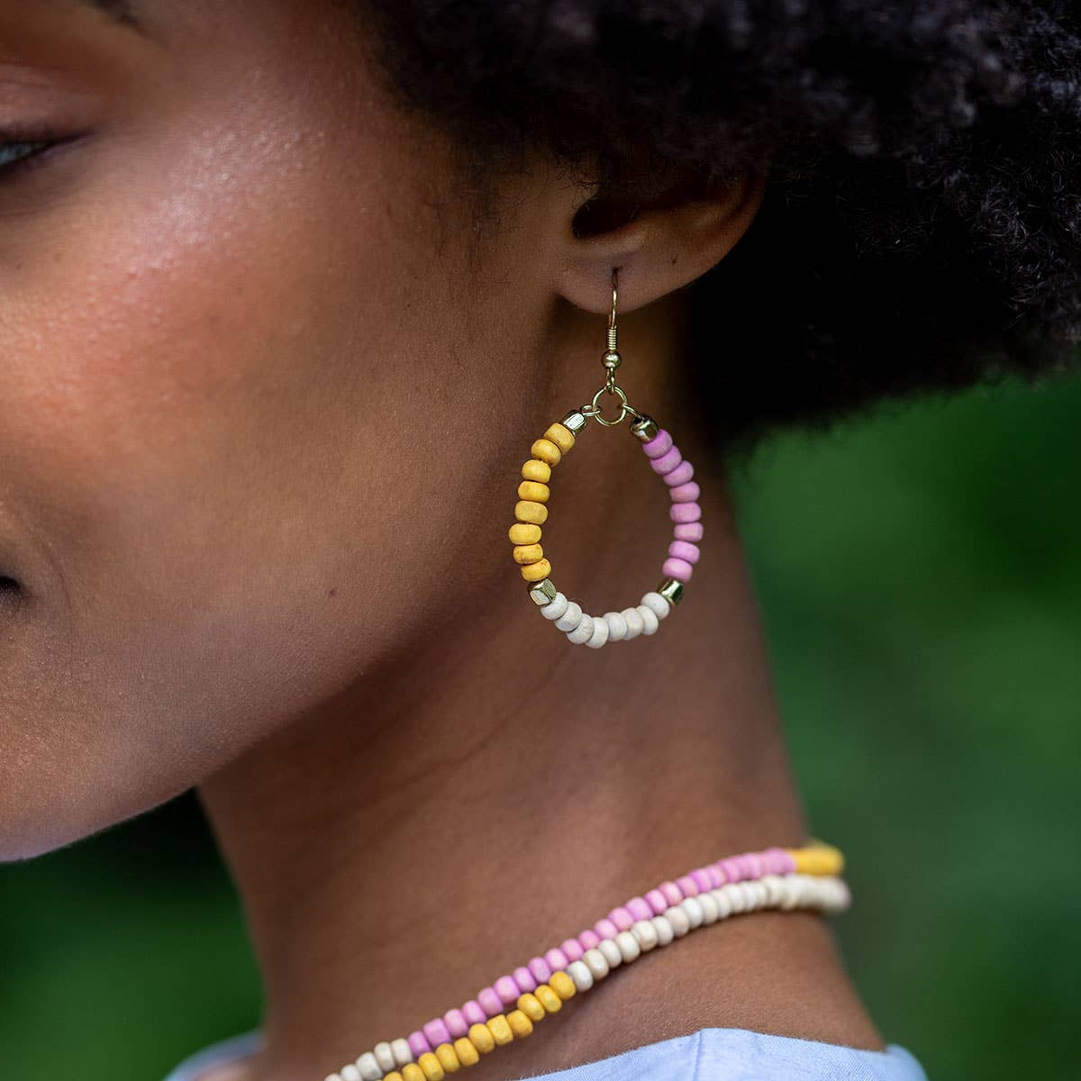 Prismatic Hues Hoop Earrings Pre-Pack - No Display