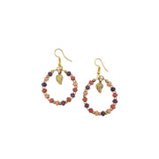 Sachi Mulberry Mix Collection Earrings - Mixed Ring