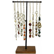 Gold Plated Semi-Precious Stone Long Necklaces, no Display
