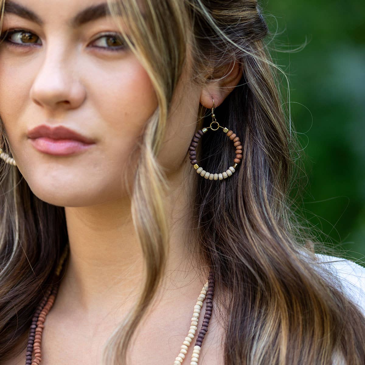 Prismatic Hues Hoop Earrings Pre-Pack - With Display