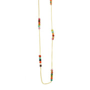 Aasha Long Station Necklace
