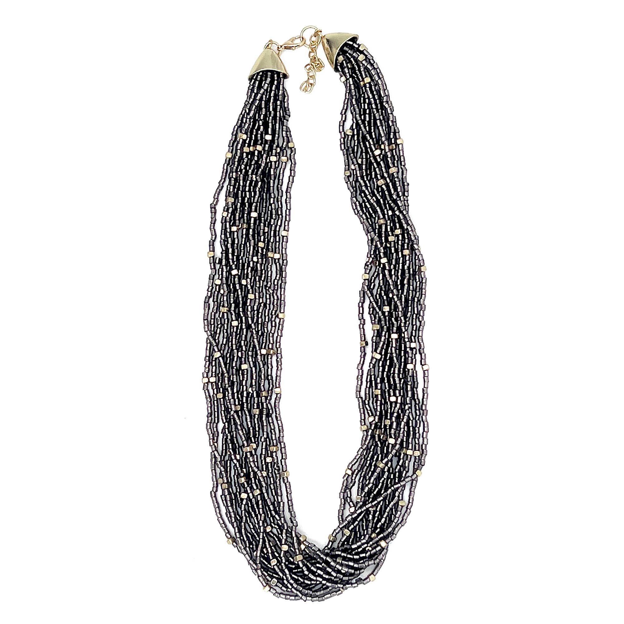 Seed Bead Necklace Prepack - 6 Necklaces and Display