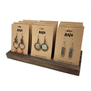 Banjara Earrings with Stones Prepack - 12 Pairs and Display