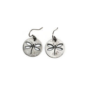 Pewter Earrings - Dragonfly