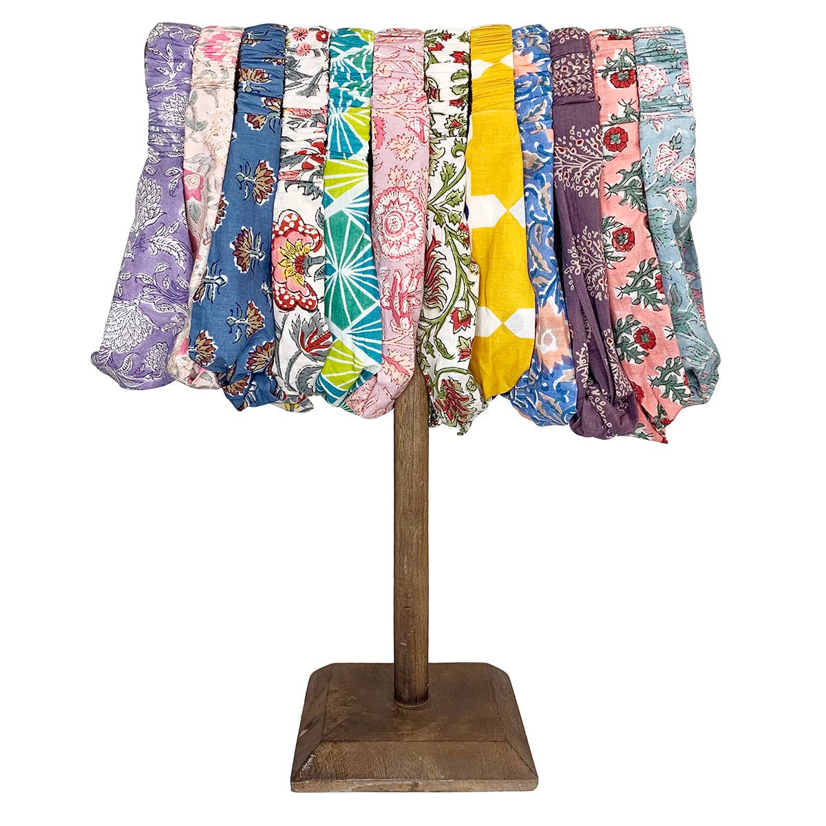 Block Printed Hair Accessories - Headbands Prepack