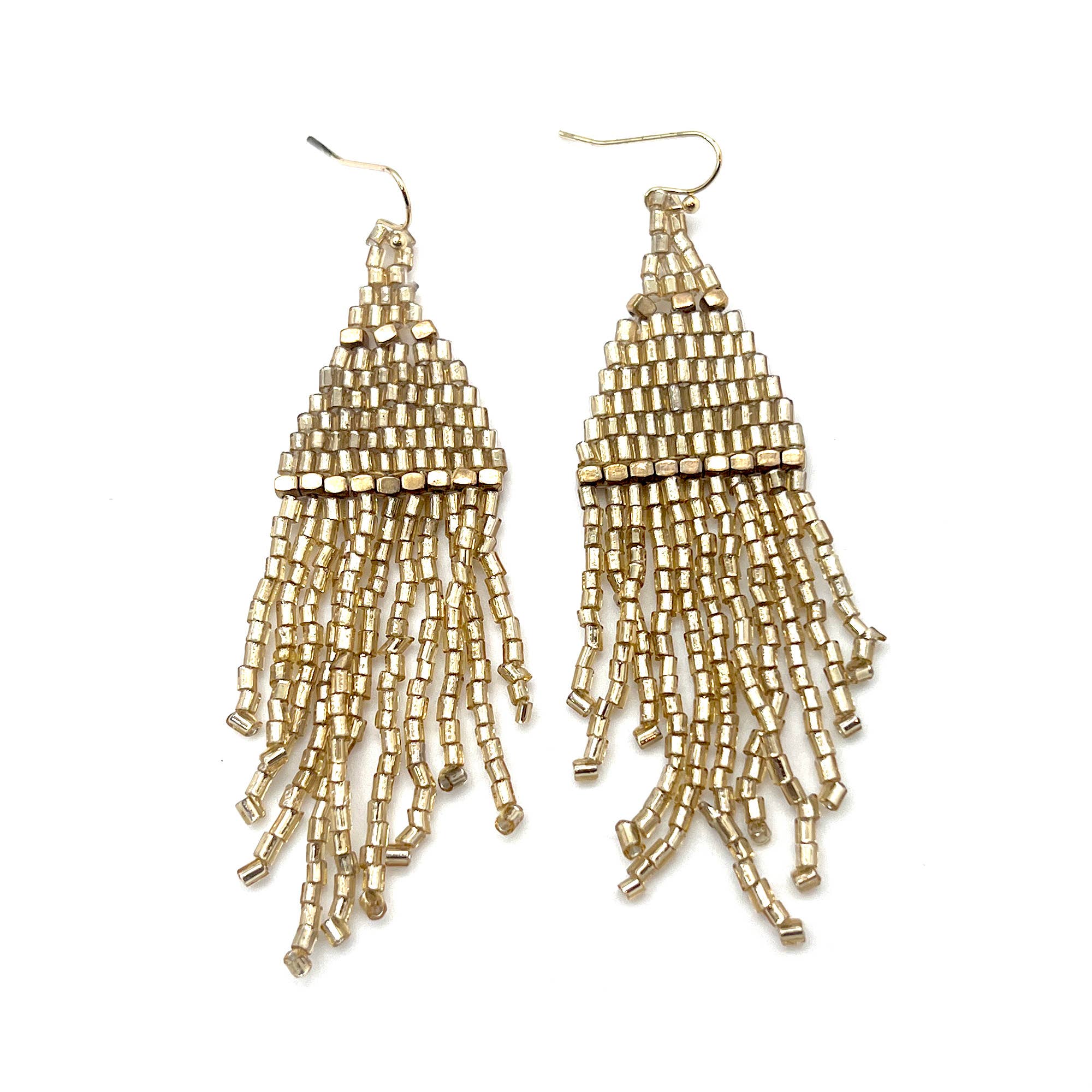 Seed Bead Earring Prepack - 6 Fringe Earrings (no display)