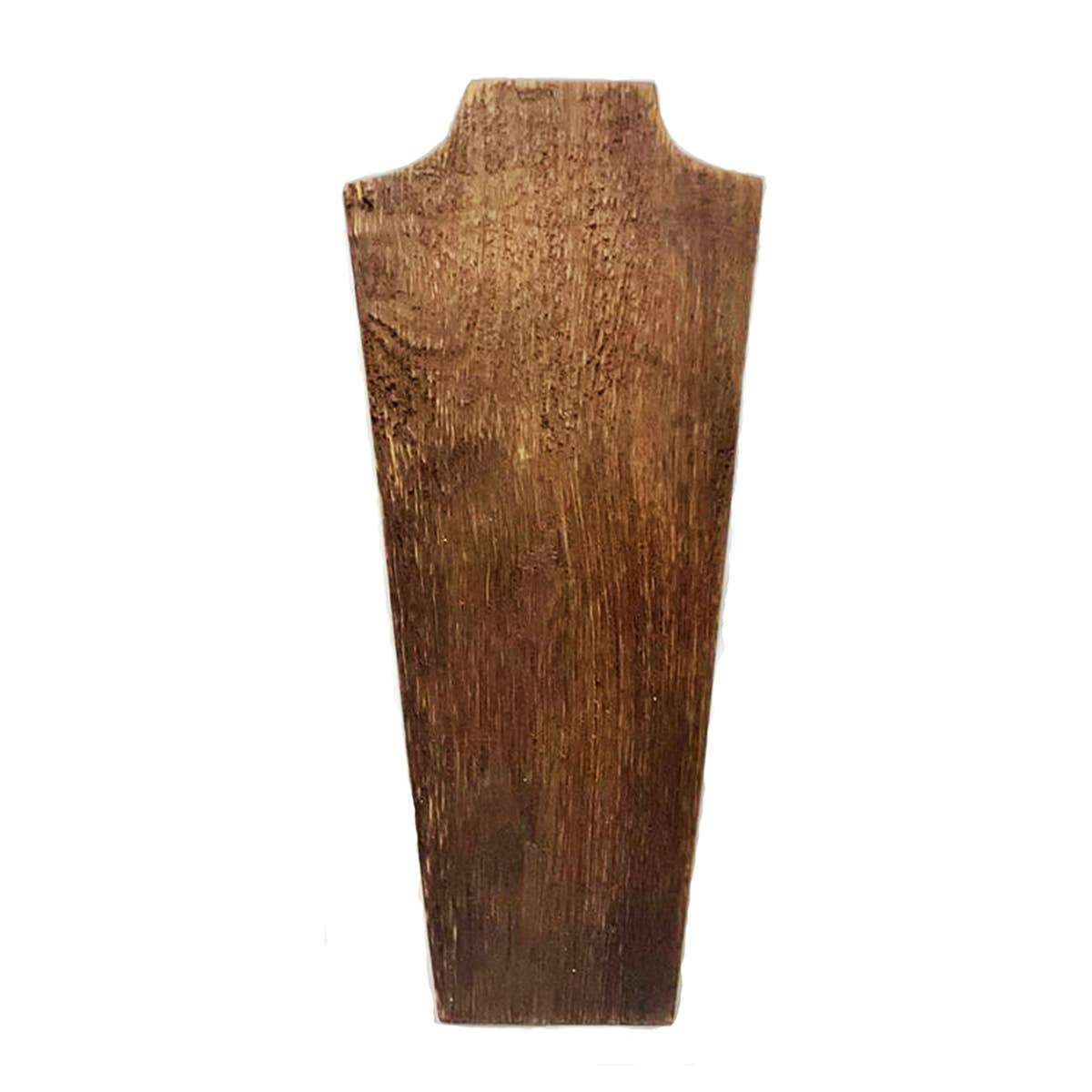 Economy Wooden Necklace Display - Brown
