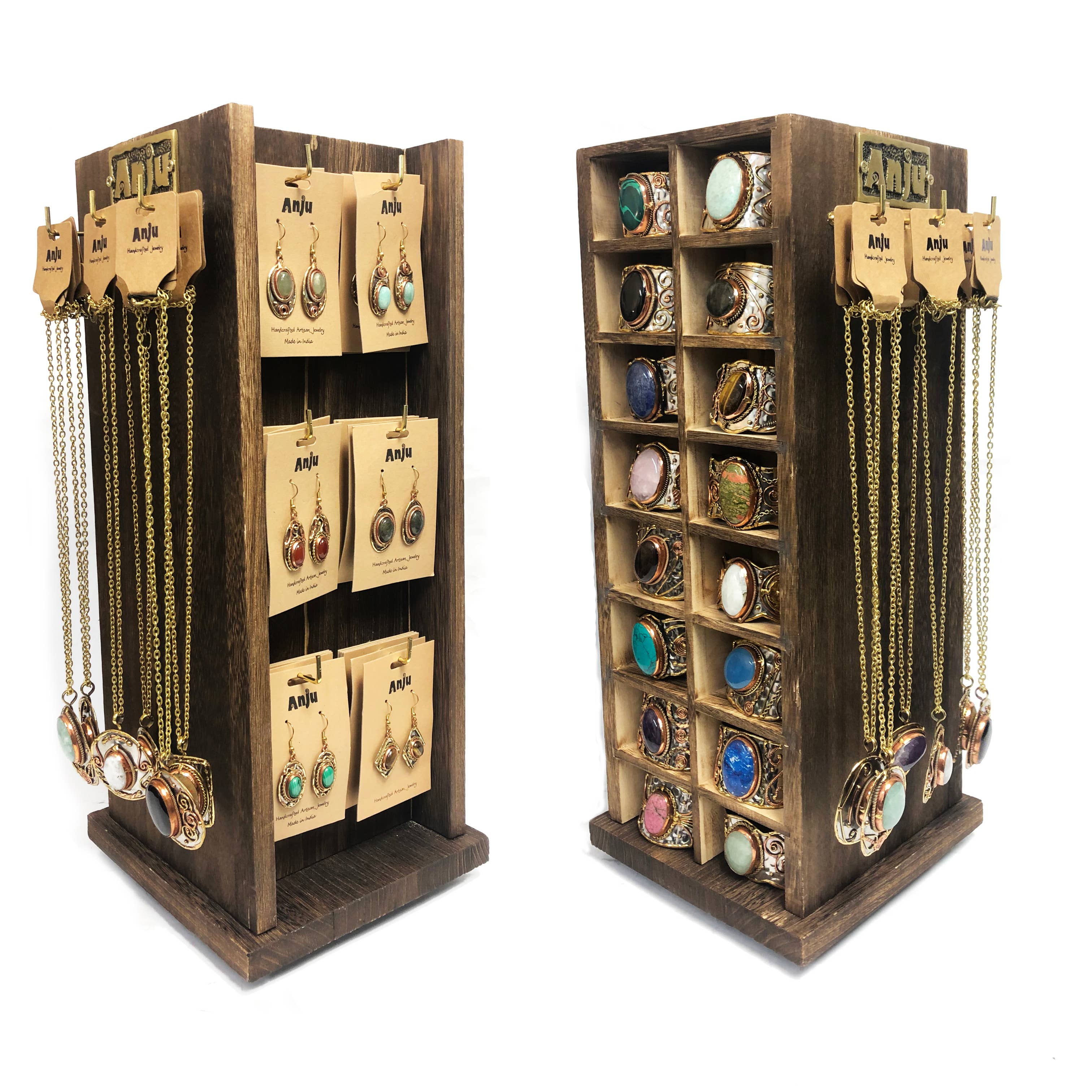 Mixed Metals Semi-Precious Stones All-In-One Prepack