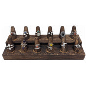 Tanvi Collection Ring Prepack - 12 Silver Rings and Display