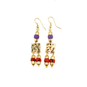 Aasha Kantha Handcrafted Dual Capped Beads Earrings