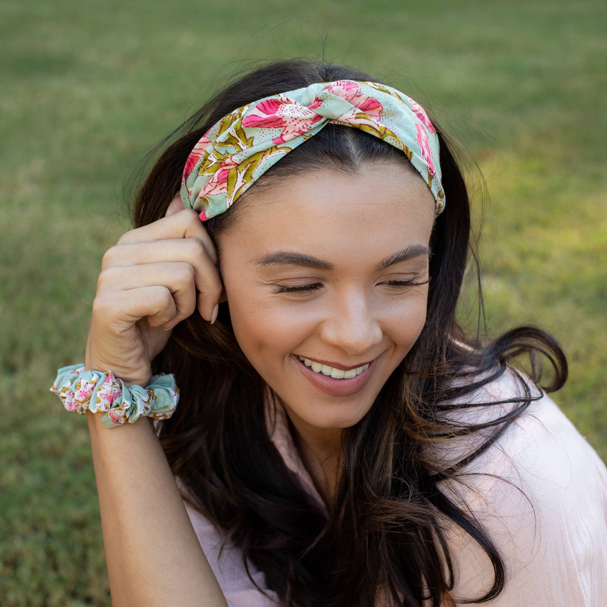 Block Printed Hair Accessories - Headband