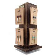 Akriti Metal and Stone Earrings Prepack (with Display)