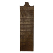 Wooden Necklace Display - Narrow Single Necklace Brown 20"