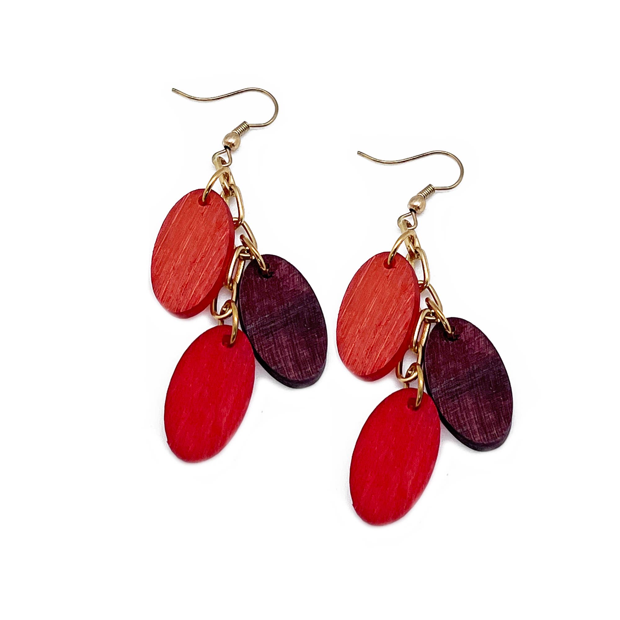 Omala Rosy Cheeks Collection Earrings - Small Ovals