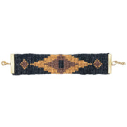 Sachi Beaded Safari Bracelet - Large Hexagon Bead Design