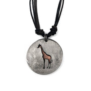 Pewter Necklace - Giraffe