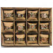 Mixed Metal Cuffs Refill Prepack of 24 Cuffs (no Display)
